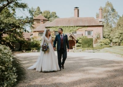 A SUMMER COUNTRY HOUSE WEDDING AT RAMSTER WITH LOTS OF ENTERTAINMENT FOR THE CHILDREN