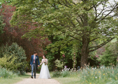 A spring wedding at Ramster Hall