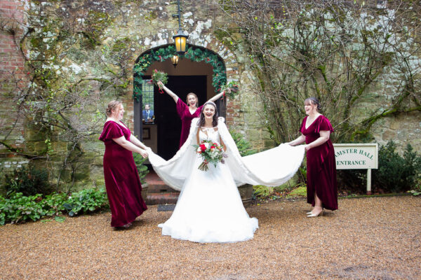 Christmas wedding dress inspiration