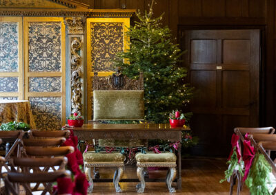 A magical Christmas wedding venue in Surrey