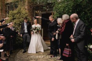 Winter wedding in a country house in Surrey