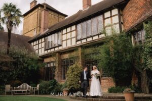 Winter wedding in a country house venue