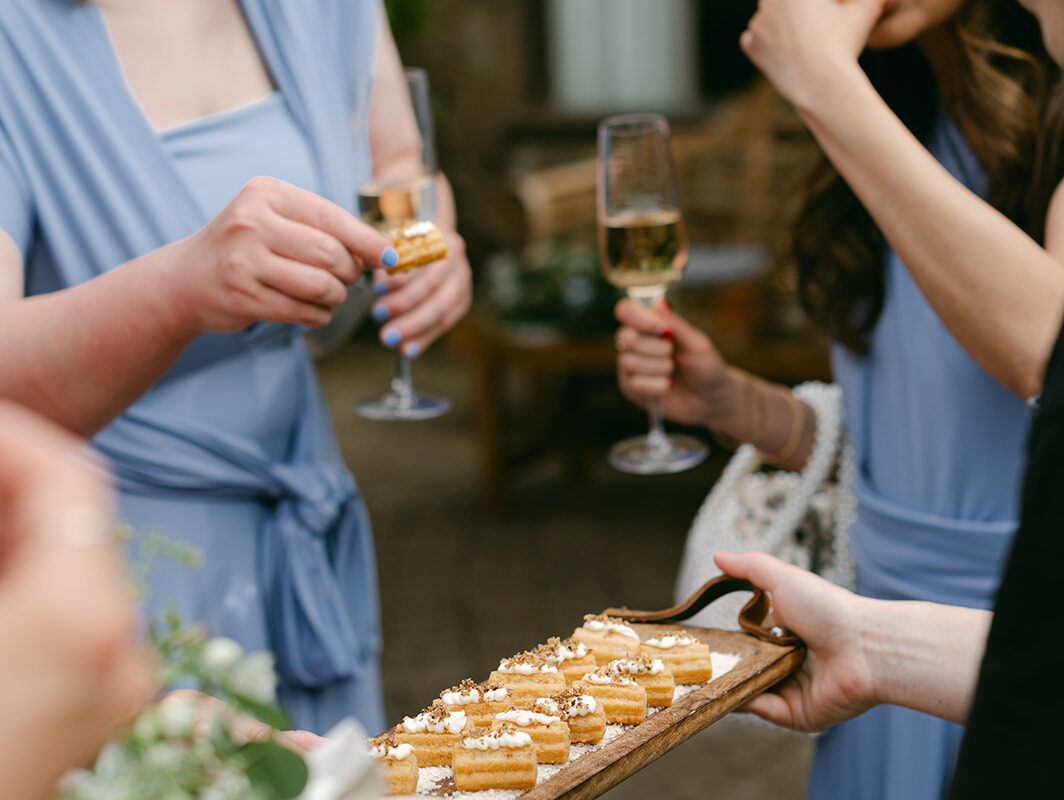 The best wedding canapes