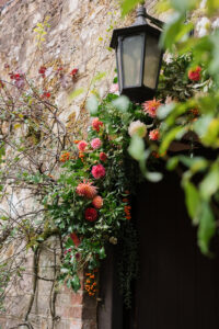 Wedding archway floral ideas