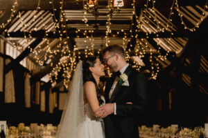 Romantic country house wedding venue for a Christmas wedding