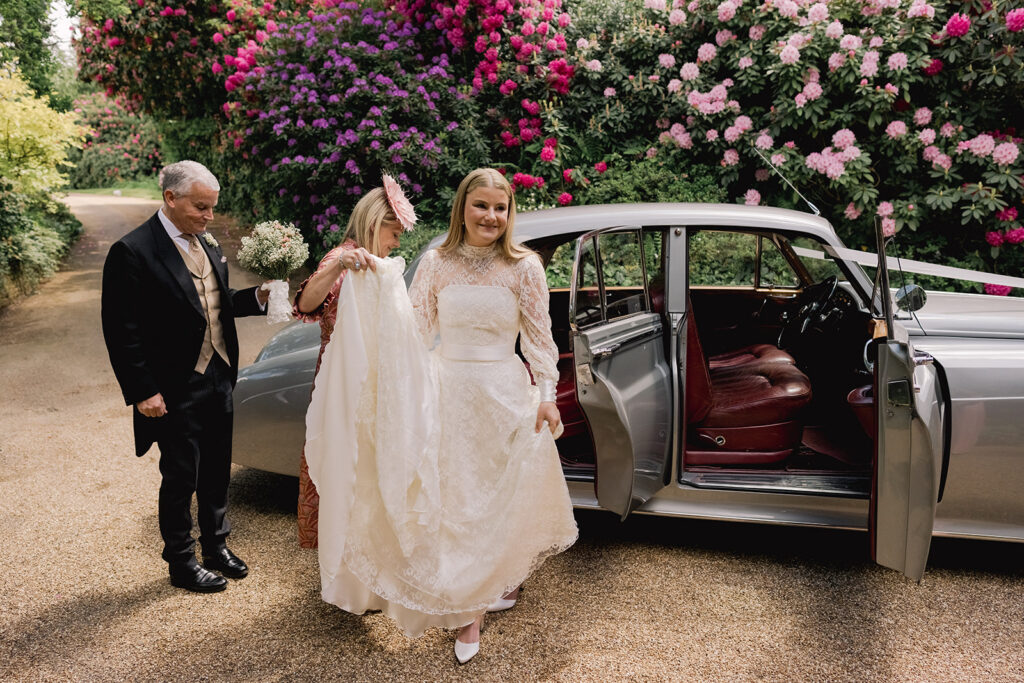 Spring wedding at a country house wedding venue in Surrey