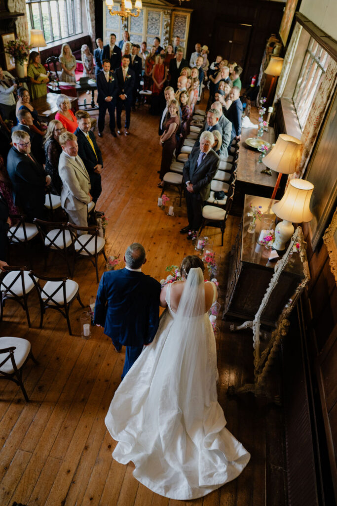 A country house civil wedding in Surrey