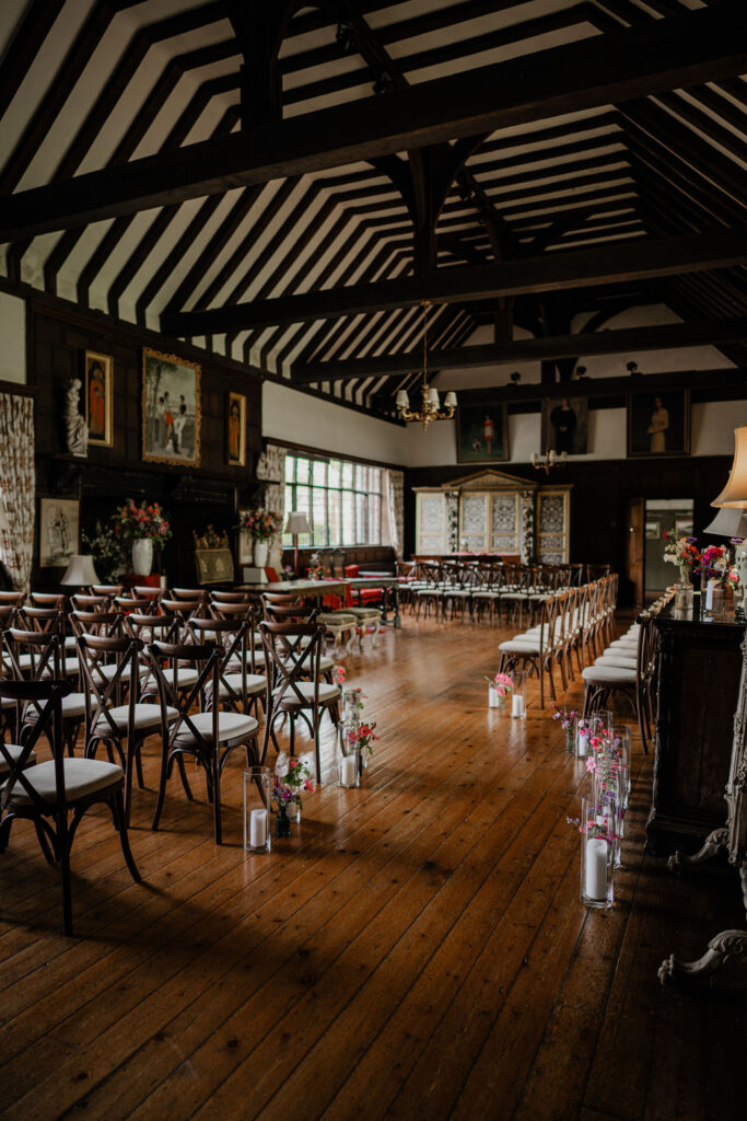 A civil ceremony venue close to London